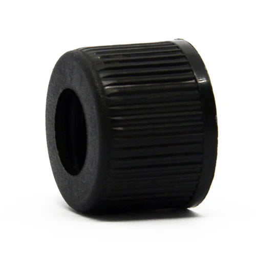 Bouchon ouvert de raccord réservoir noir