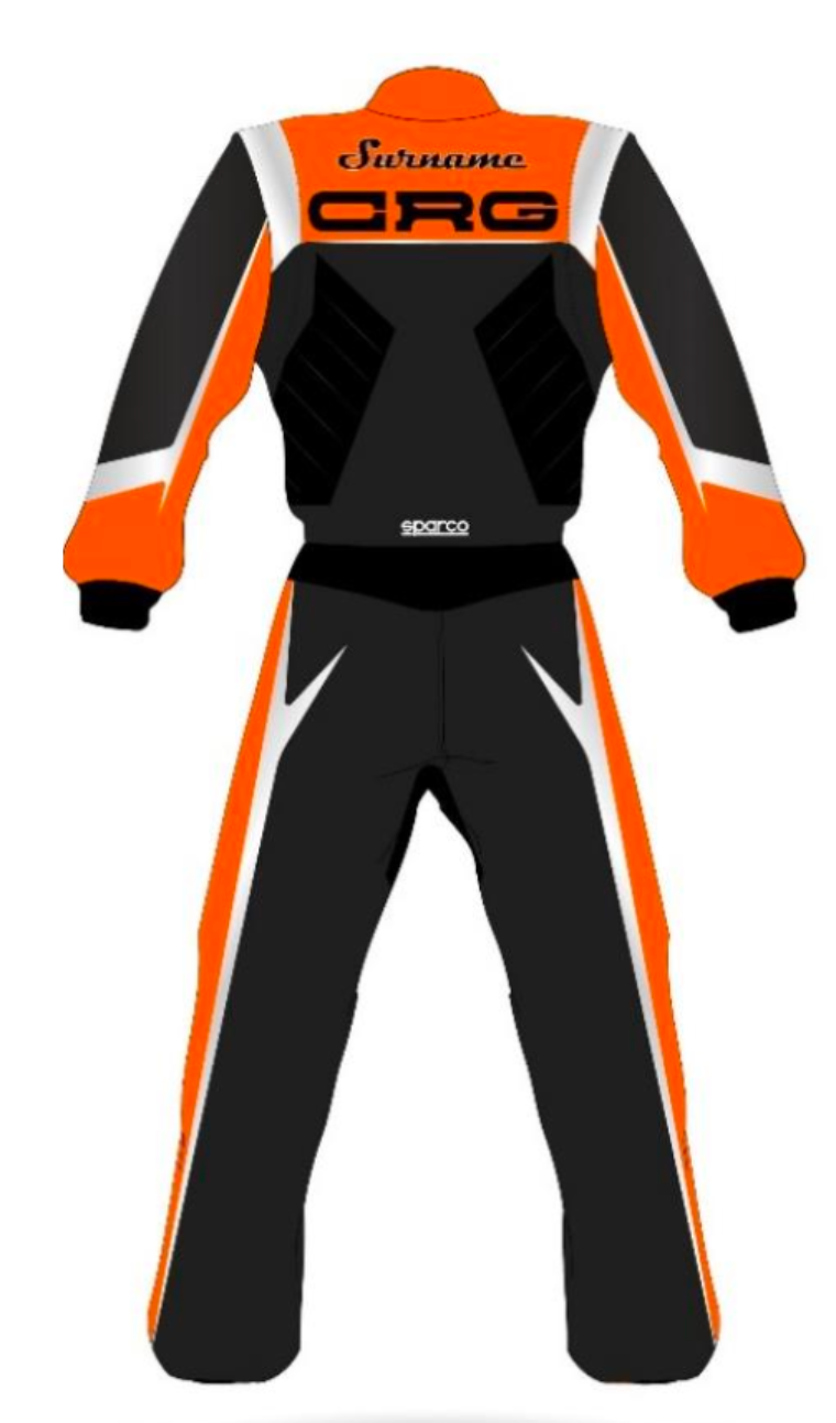 Combinaison CRG SPARCO 2025 personnalisée