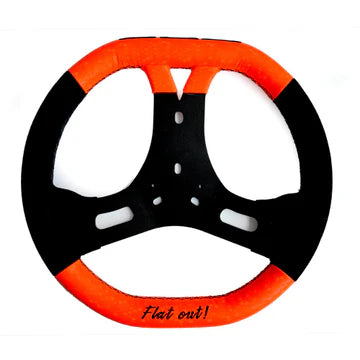Volant 360 Noir/Orange Flat out