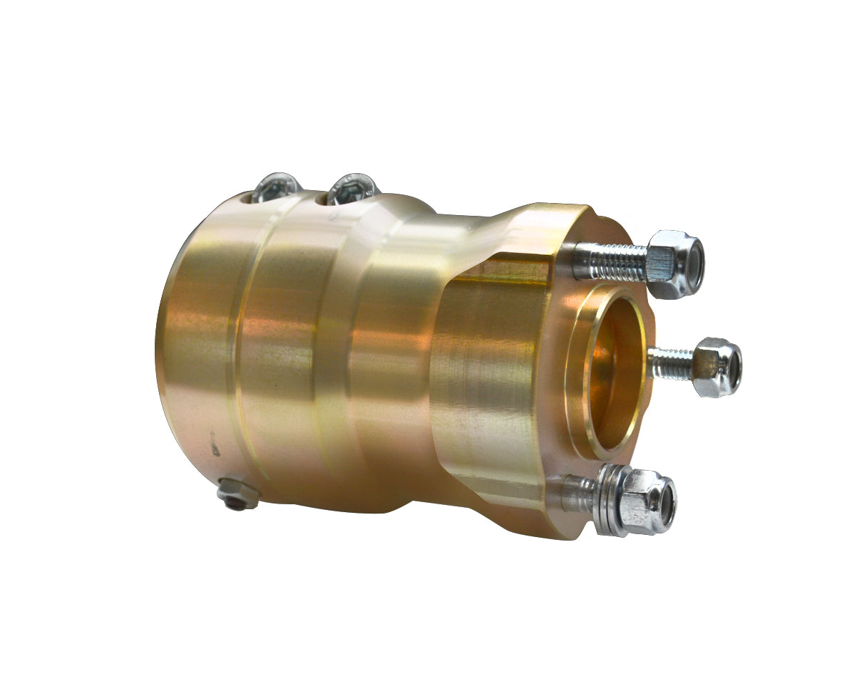 Moyeu arrière or 50x105 R2.0 aluminium complet