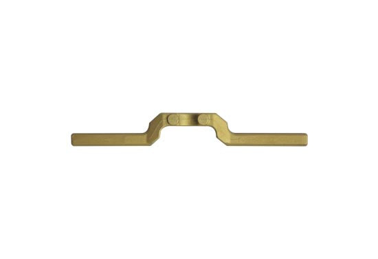 Support pieds réglables aluminium or