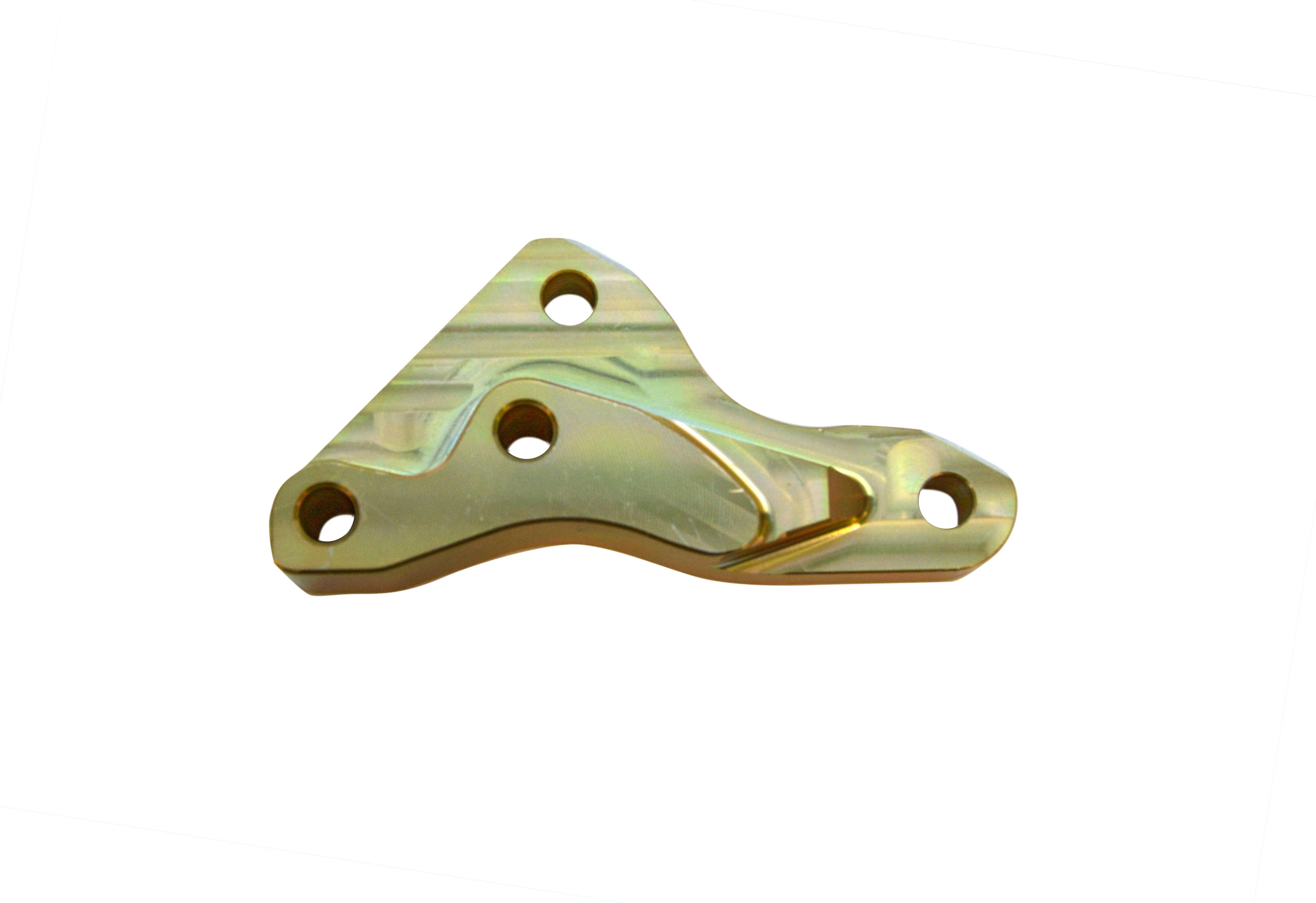 Support d'étrier de frein mini aluminium Ø180 or