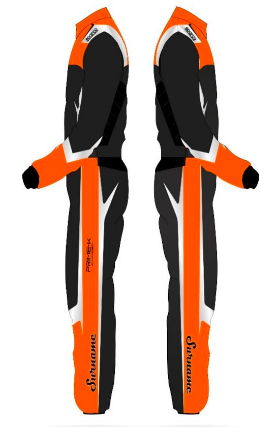 Combinaison CRG SPARCO 2025 personnalisée